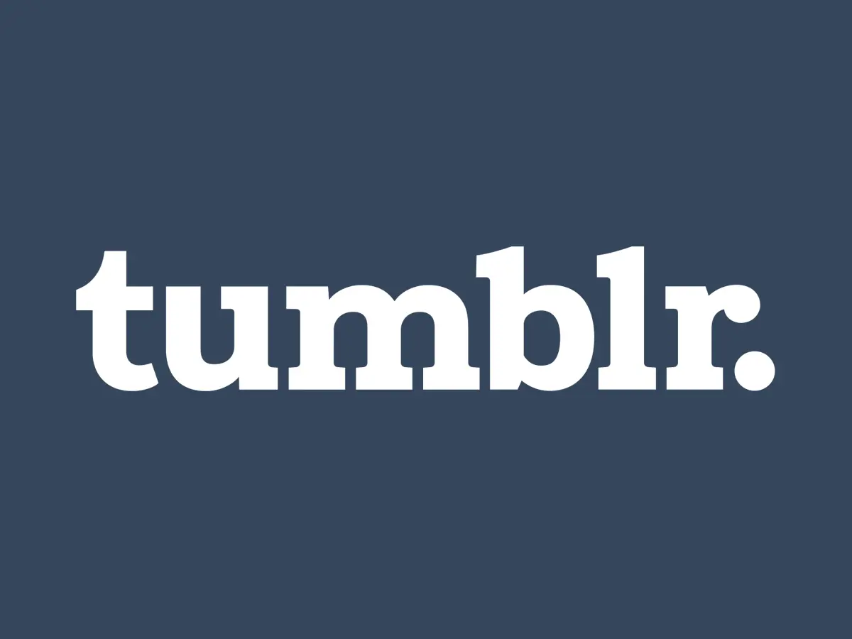 tumblr logo title