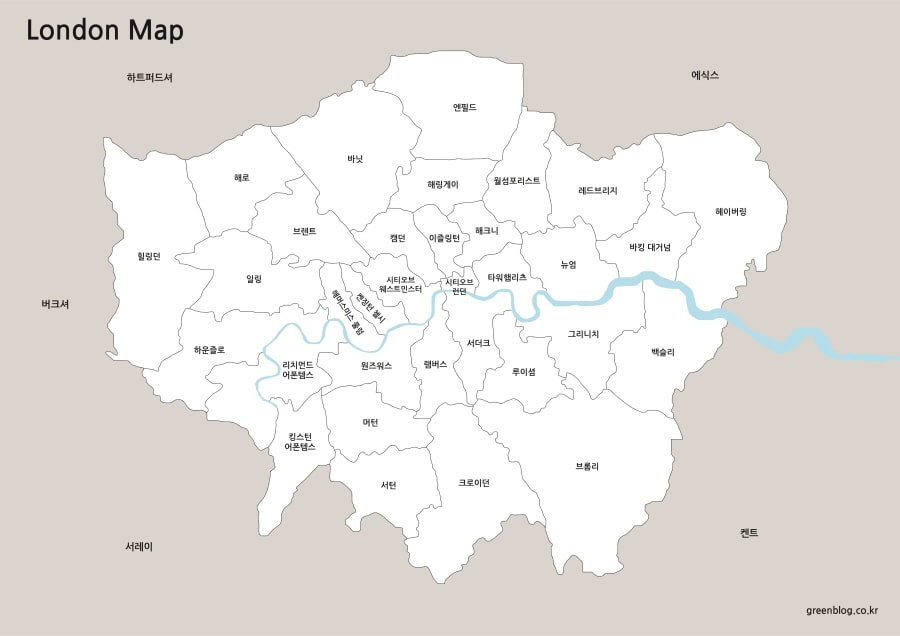 런던 지도