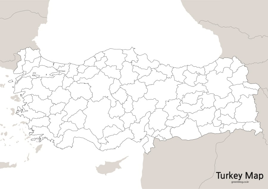 터키 지도