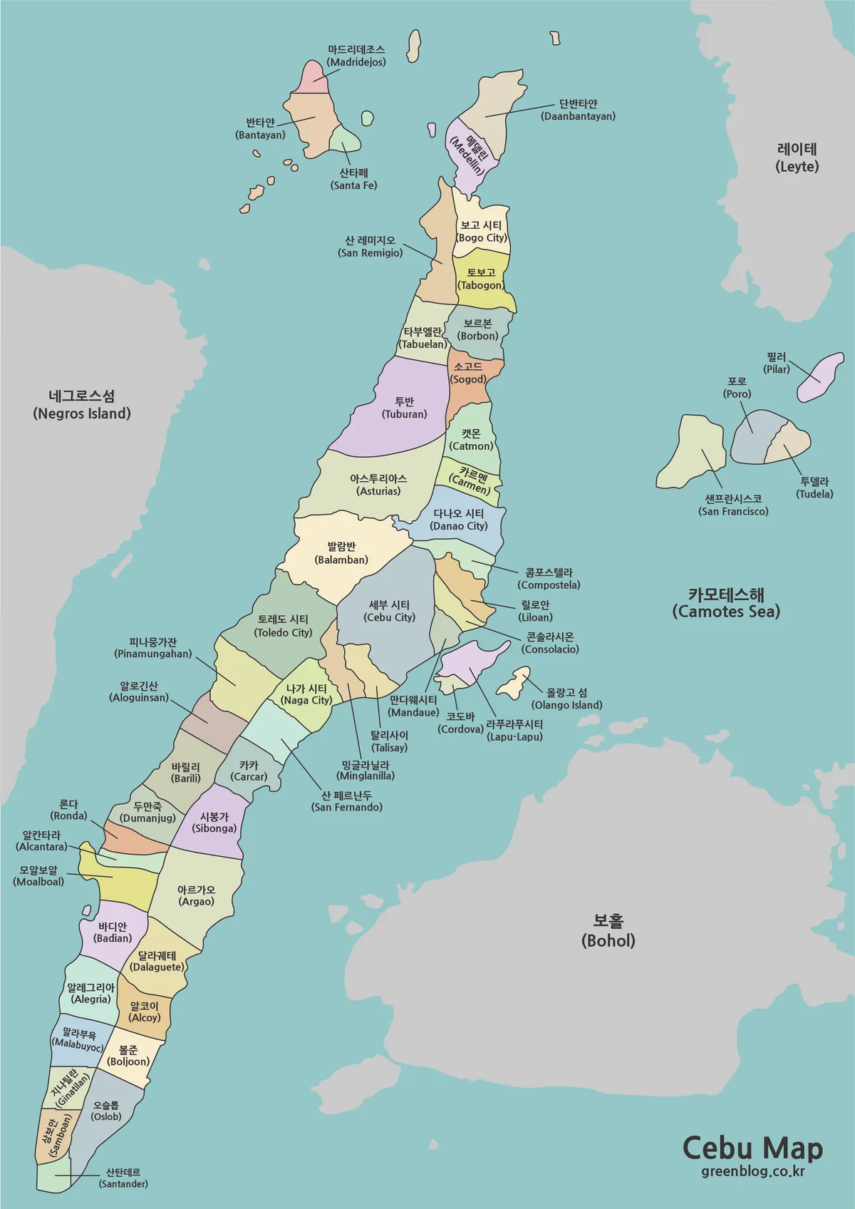 세부 지도 다운로드 자료를 색상 지도 기본 지도 윤곽선 지도로 정리한 대표 이미지