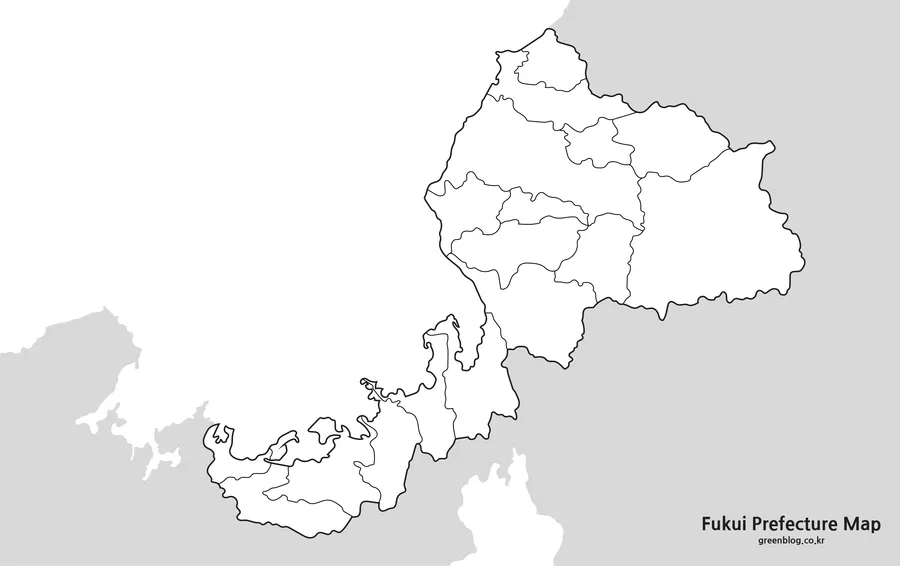후쿠이 지도