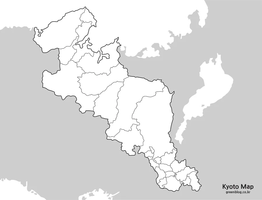 교토부 지도