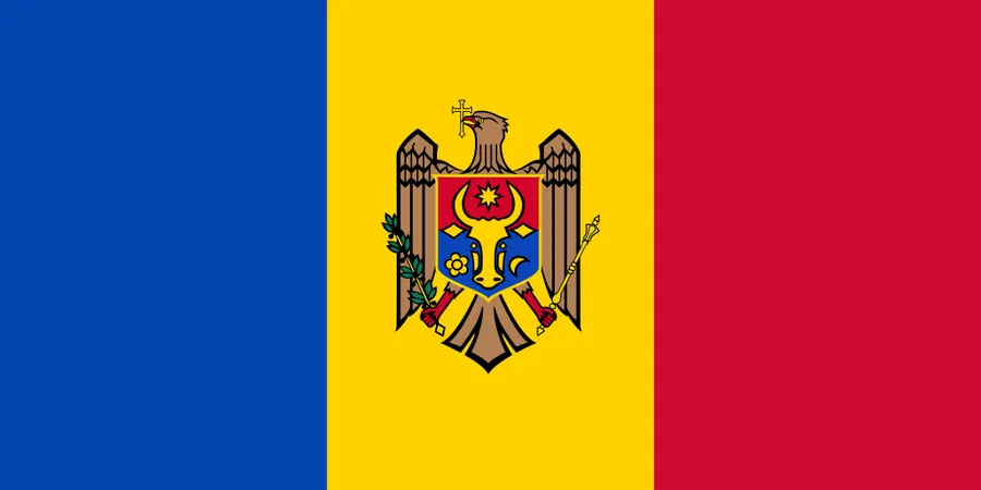 몰도바 국기
