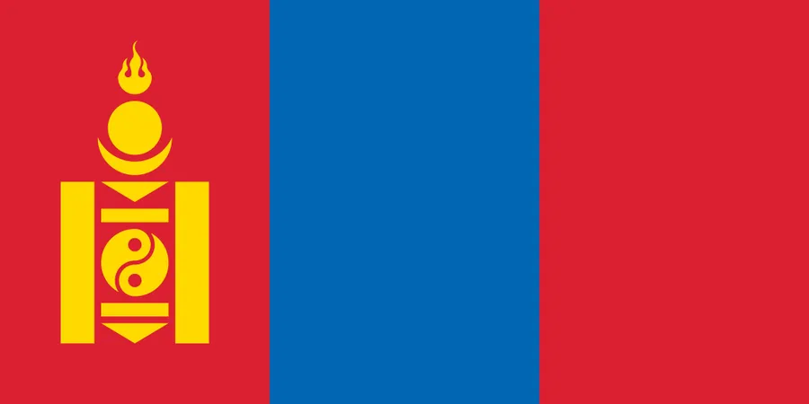 몽골 국기
