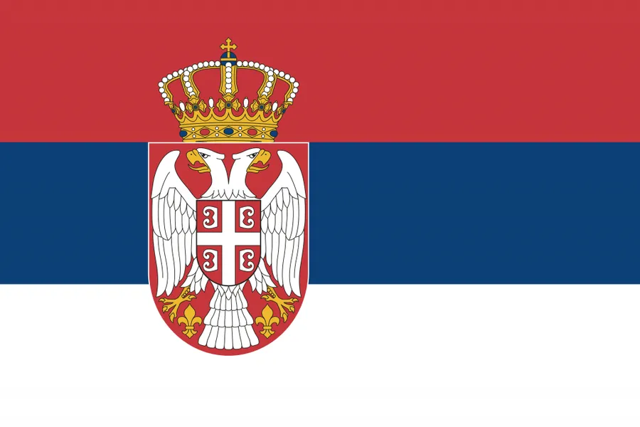 세르비아 국기

