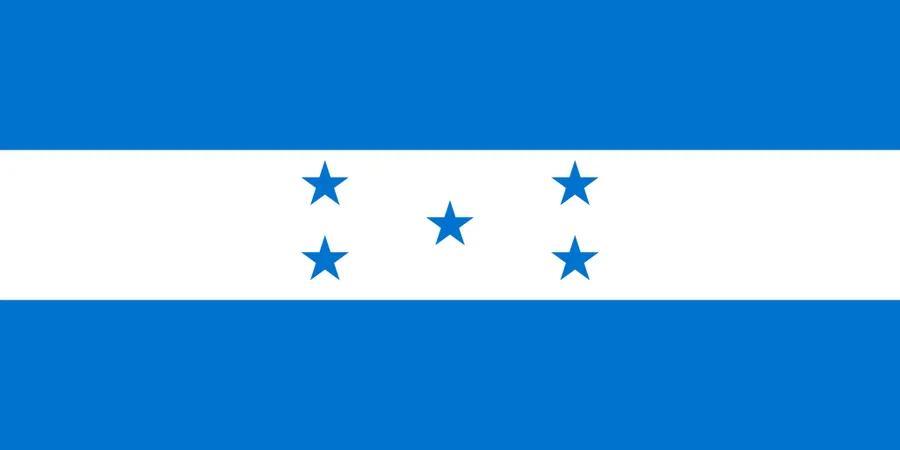 온두라스 국기
