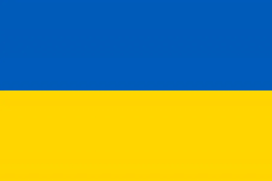 우크라이나 국기

