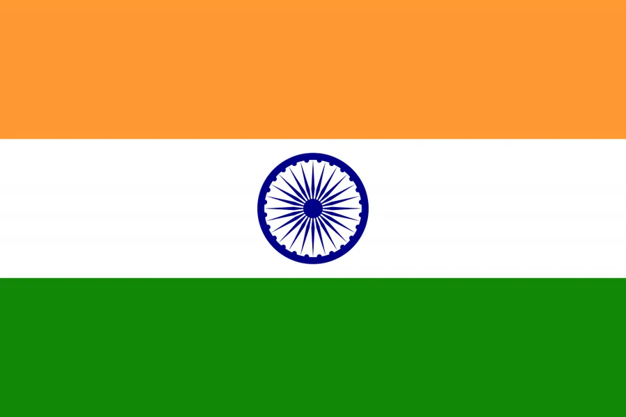 인도 국기

