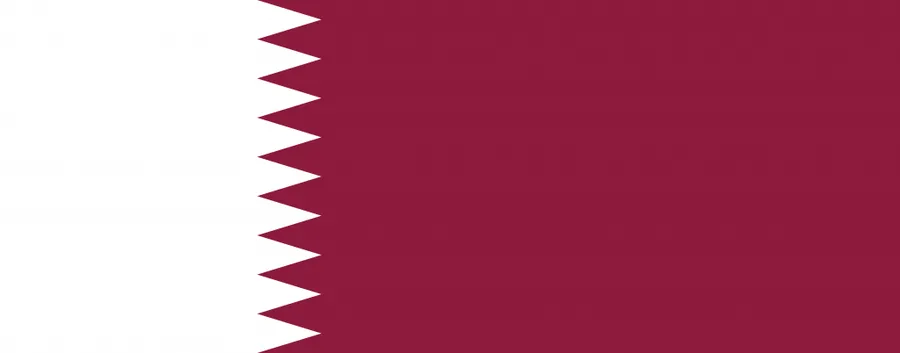 카타르 국기
