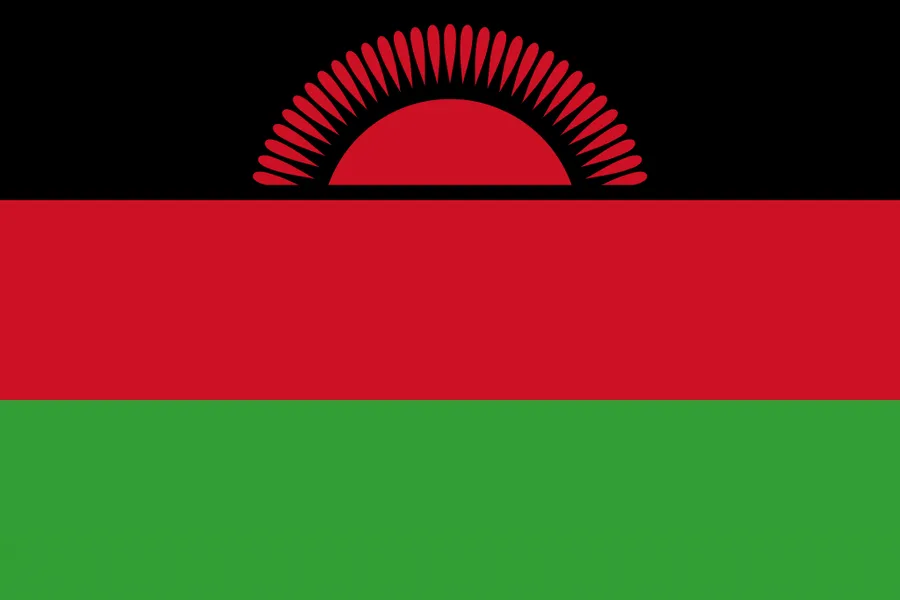 말라위 국기
