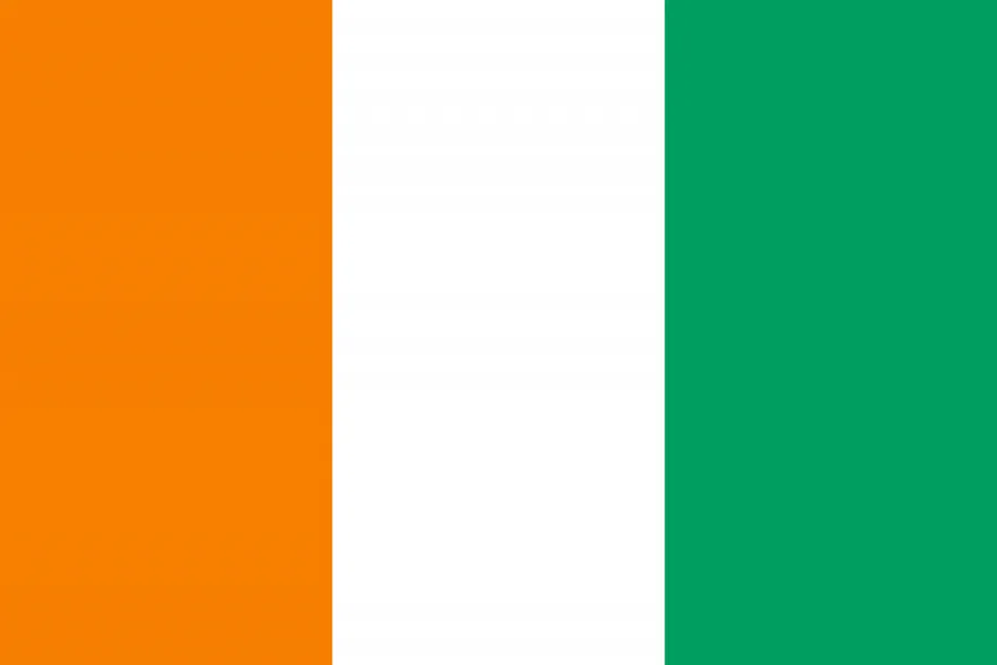 코트디부아르 국기
