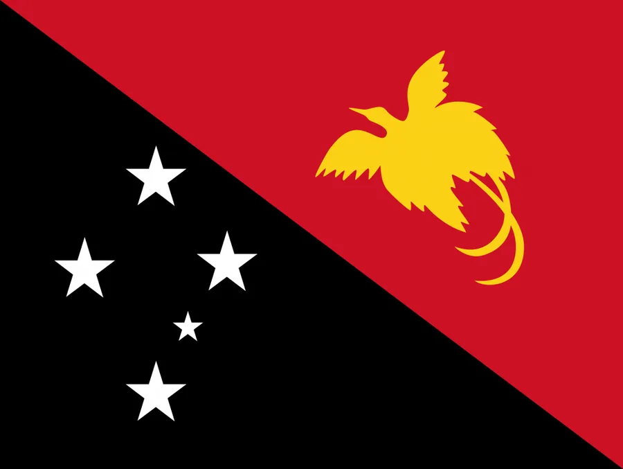 파푸아 뉴기니 국기
