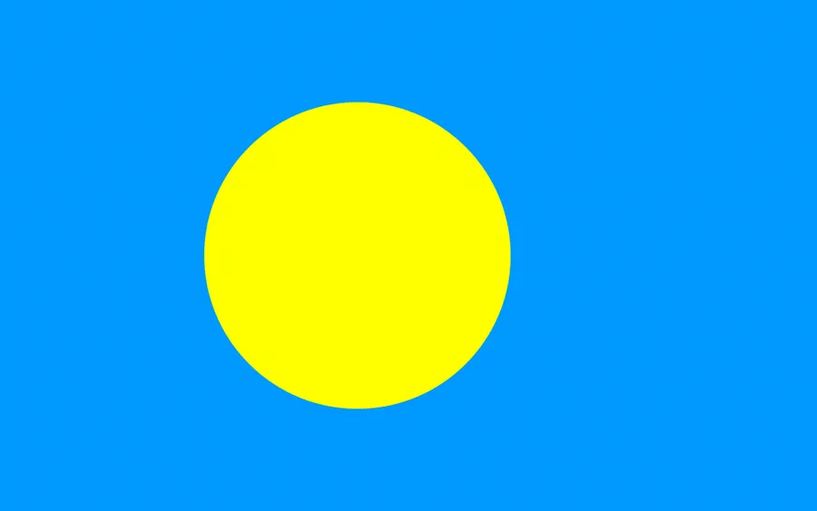 팔라우 국기
