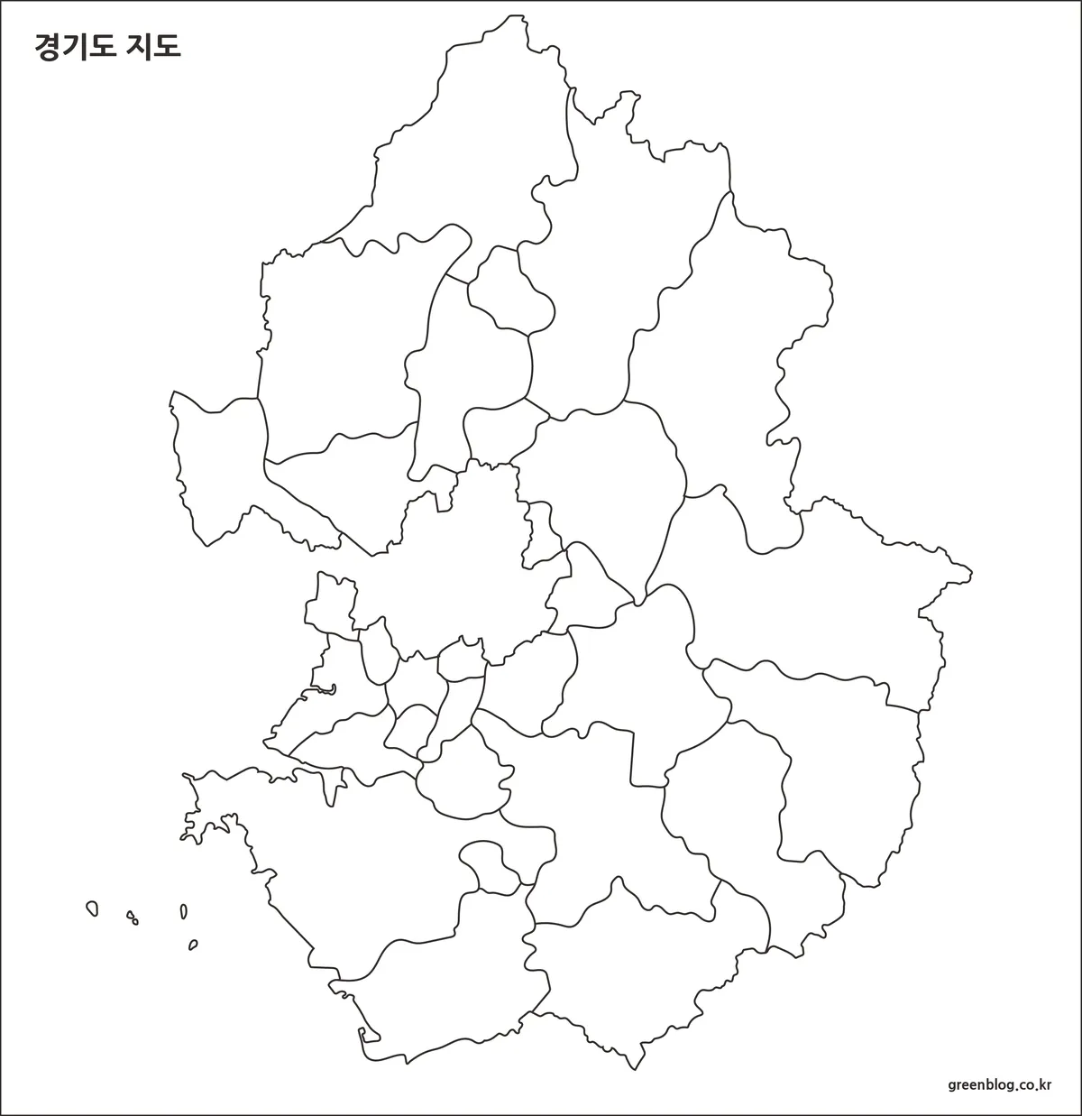 경기도 지도