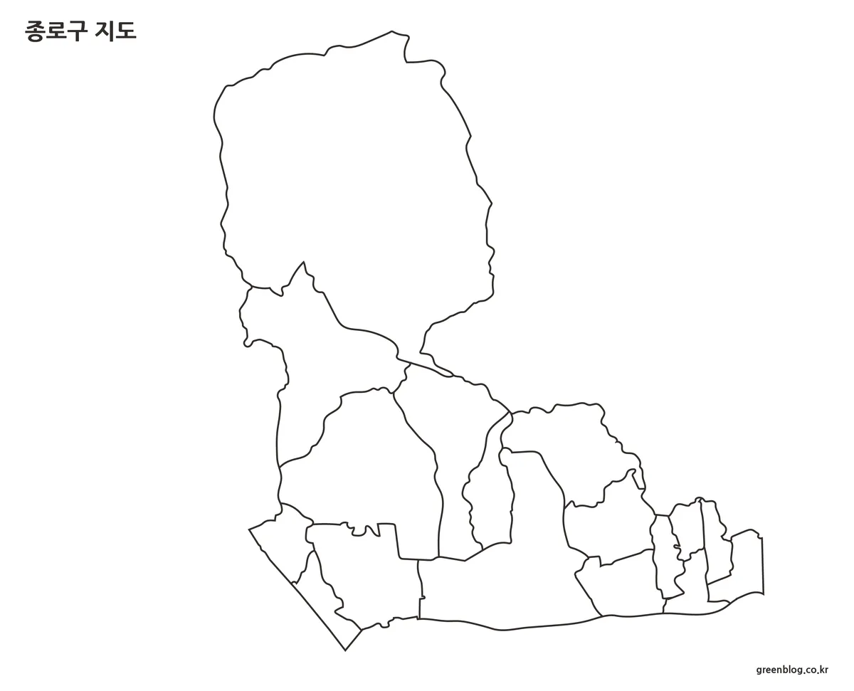 종로구 지도