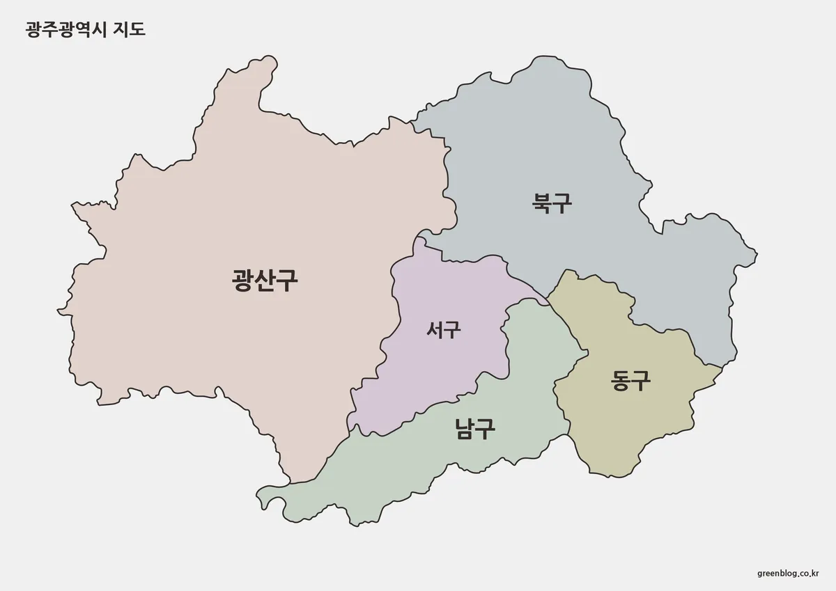 광주광역시 지도 결과 1