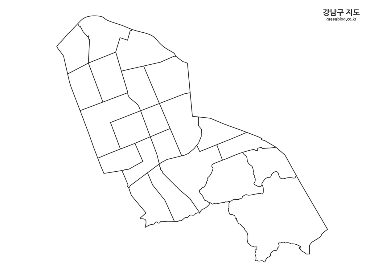 강남구 지도