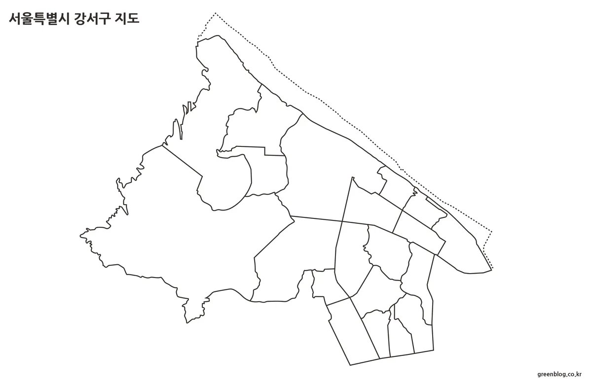 강서구 지도