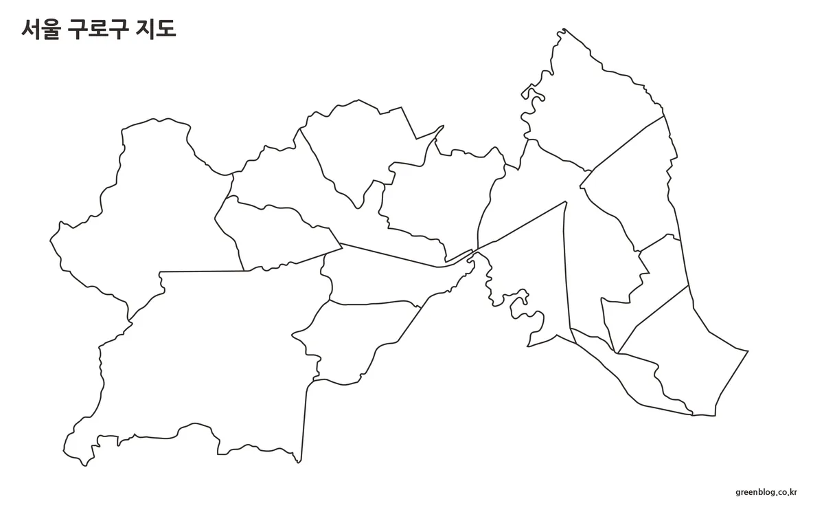 구로구 지도