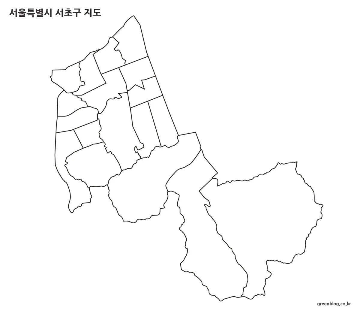 서초구 지도