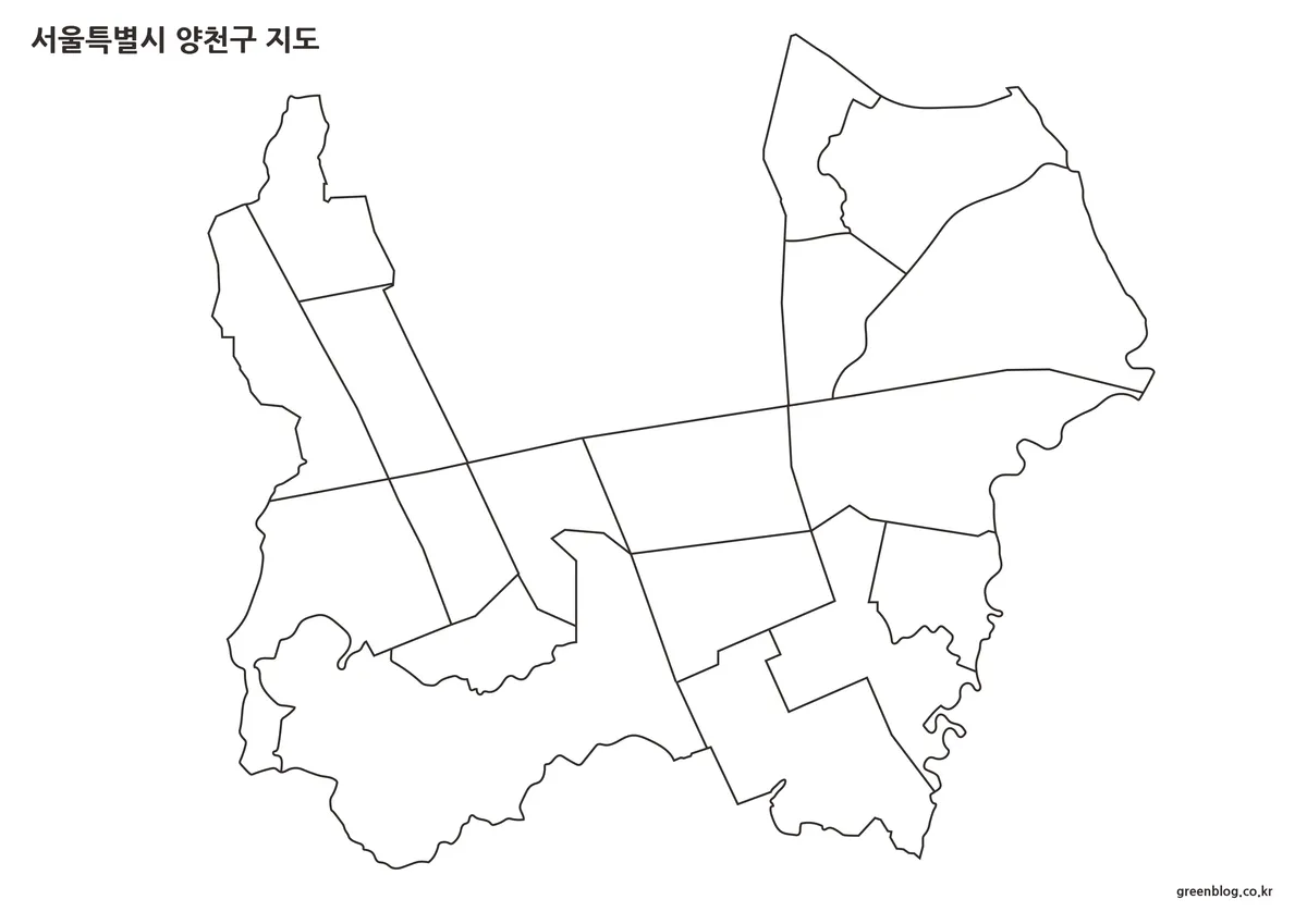 양천구 지도