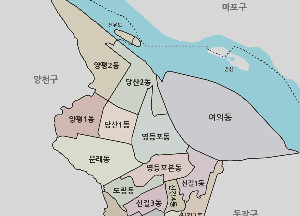 영등포구 지도