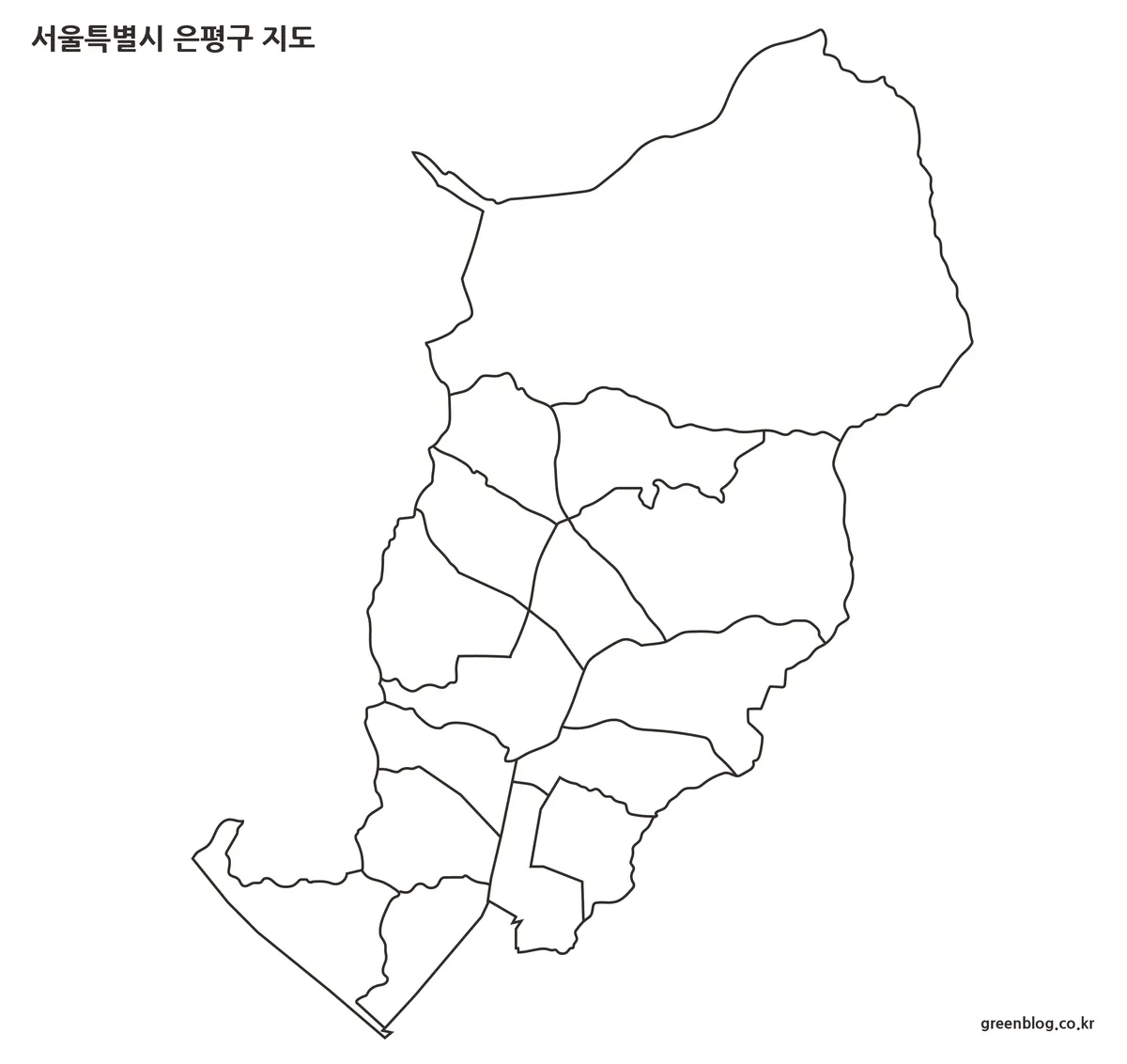 은평구 지도