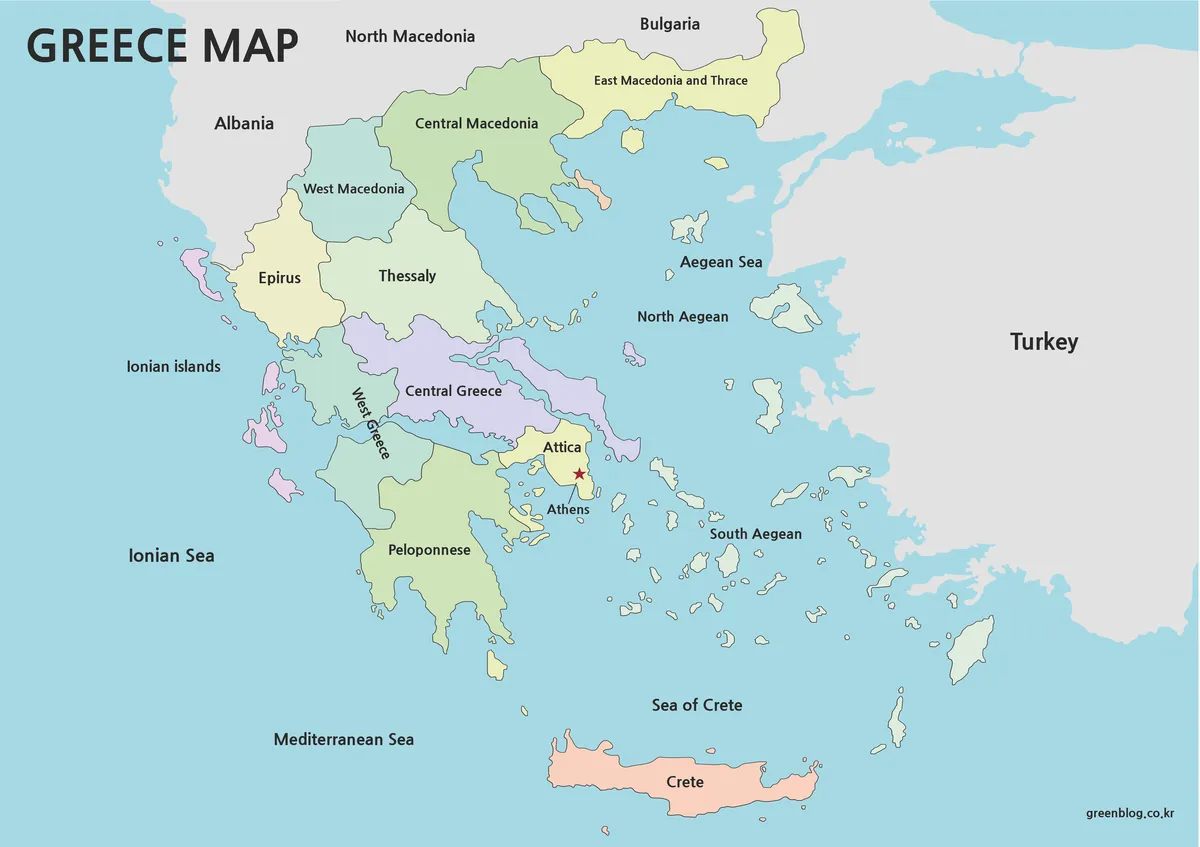 Greece Map