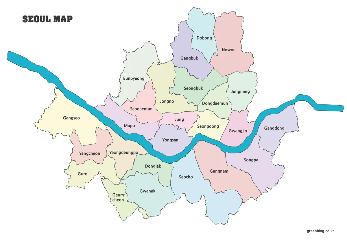 Seoul Map Download