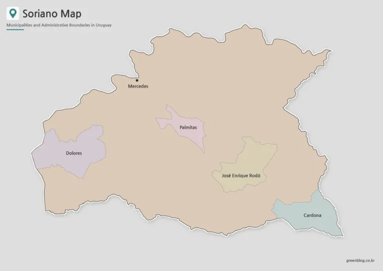 Soriano Map Collection｜Printable Municipal Boundary Maps