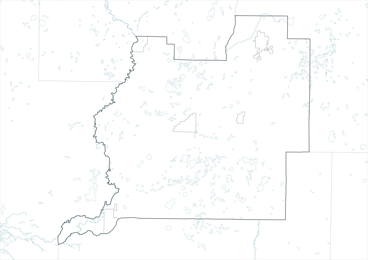 Blank outline map of Washington County Florida