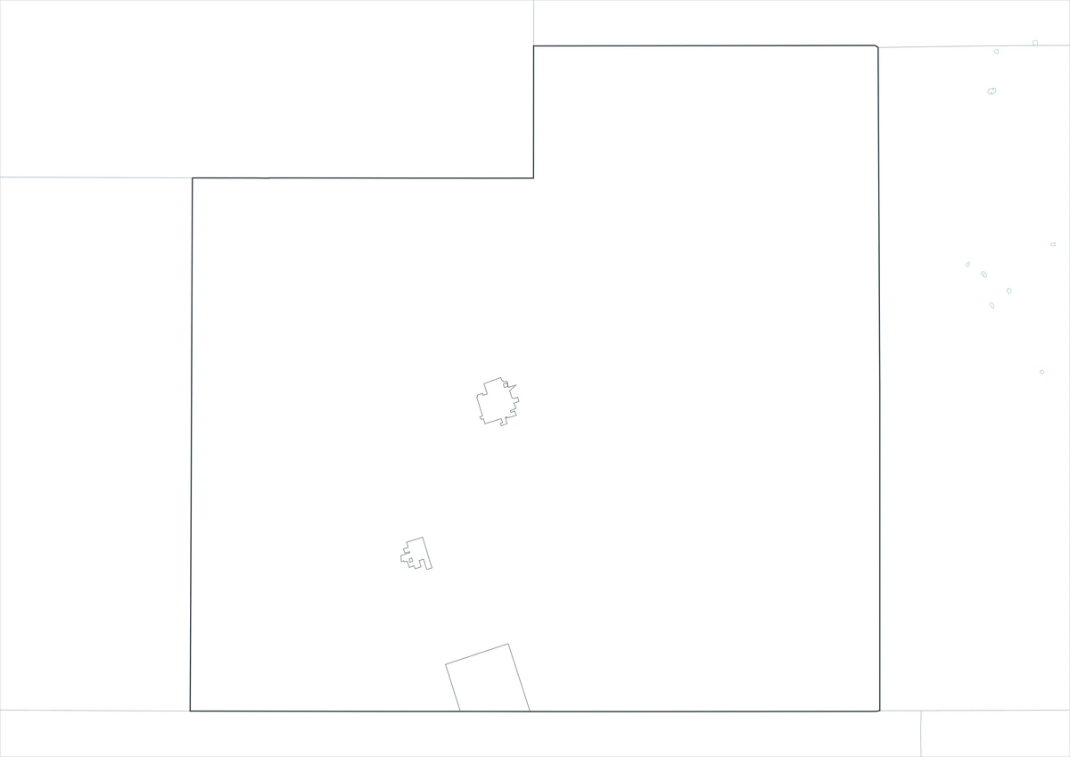 Blank outline map of Winkler County Texas