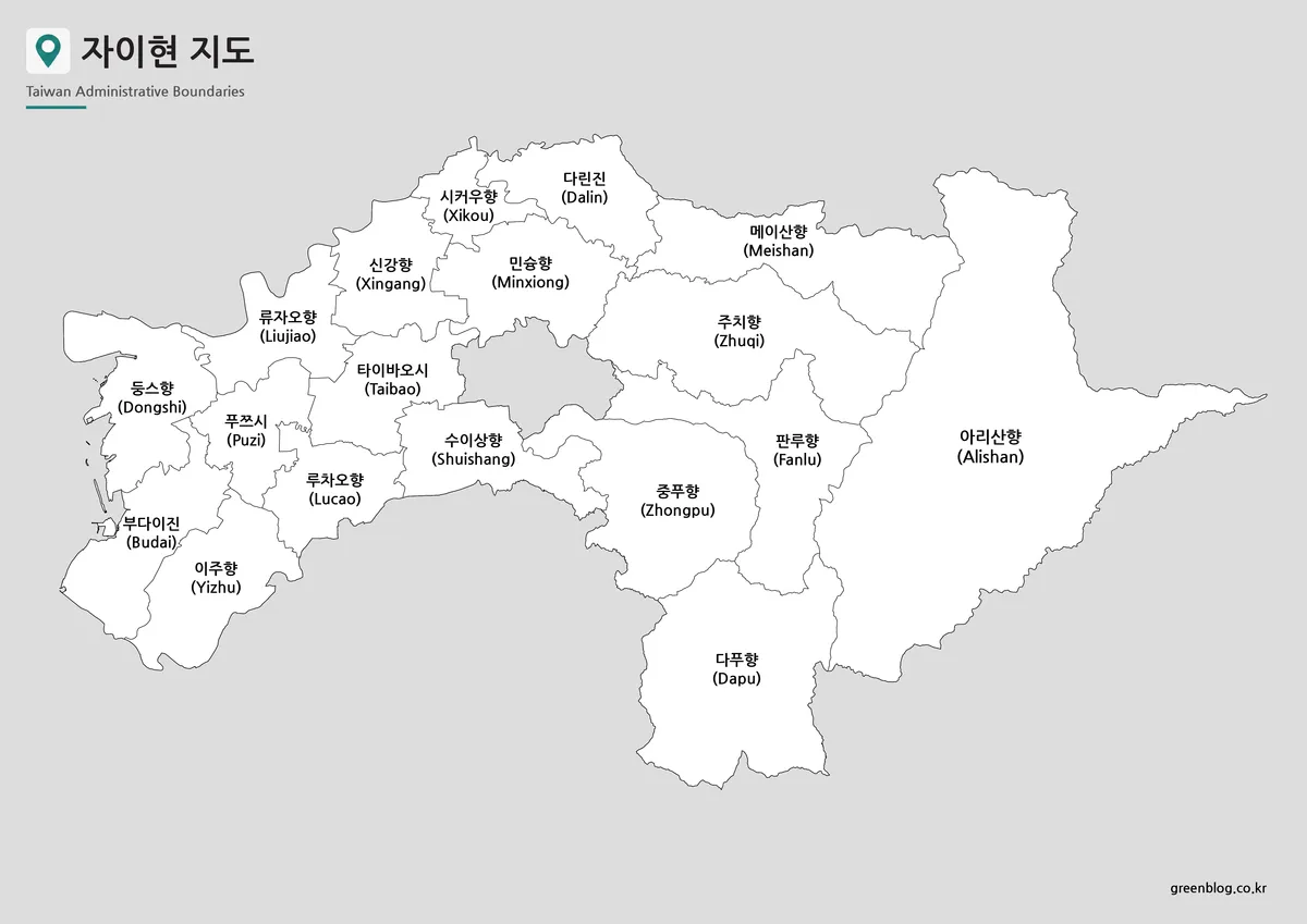 자이현 지도 기본 지도